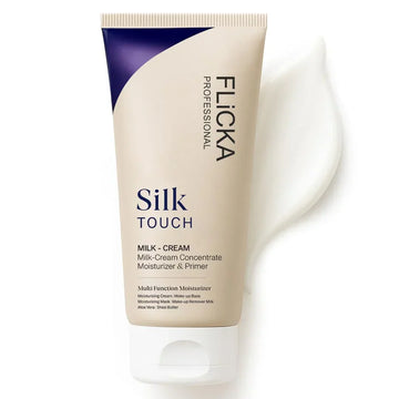 FLiCKA Silk Touch 3-in-1 Moisturizer & Primer 60g – Hydrating, Lightweight, Long-Lasting Makeup Base for All Skin Types