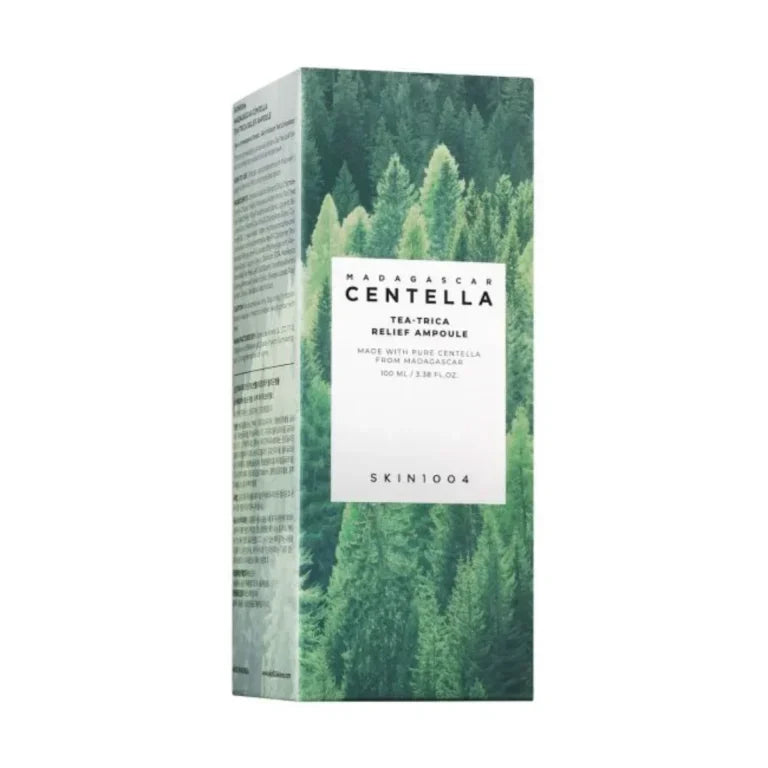 SKIN1004 Madagascar Centella Tea-Trica Relief Ampoule 100ml | Acne Care Soothing Serum for Clear Skin