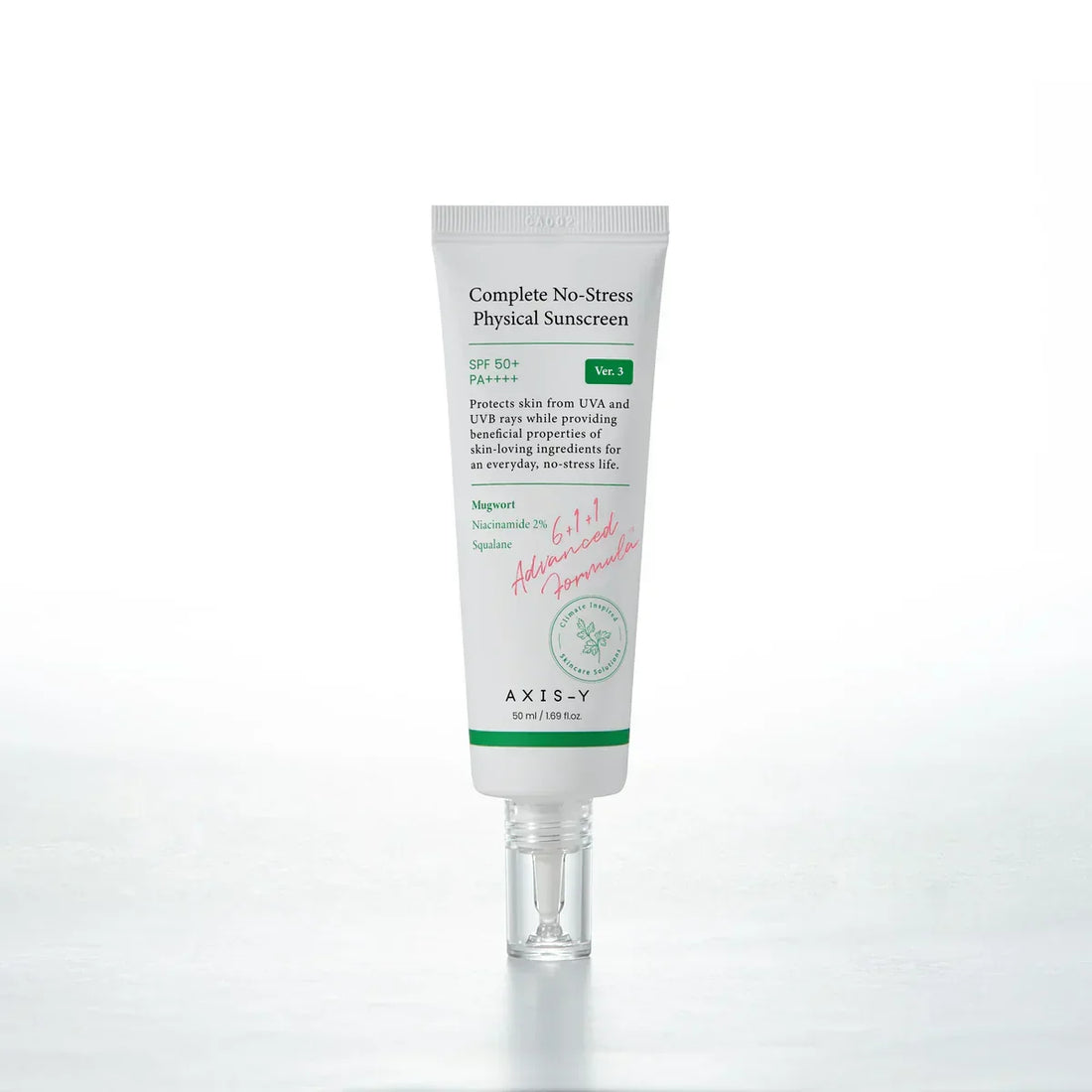 Axis-Y Complete No-Stress Physical Sunscreen SPF50+ PA++++