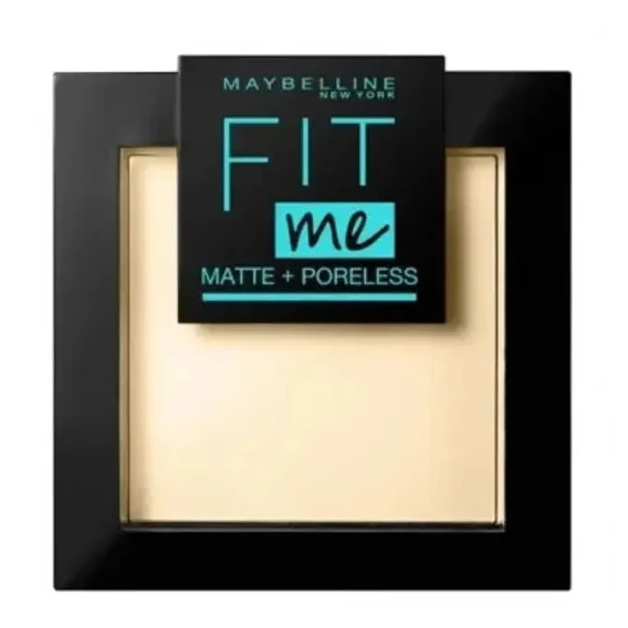 Maybelline Fit Me Matte + Poreless Powder | Shine-Control Face Powder for a Smooth Matte Finish