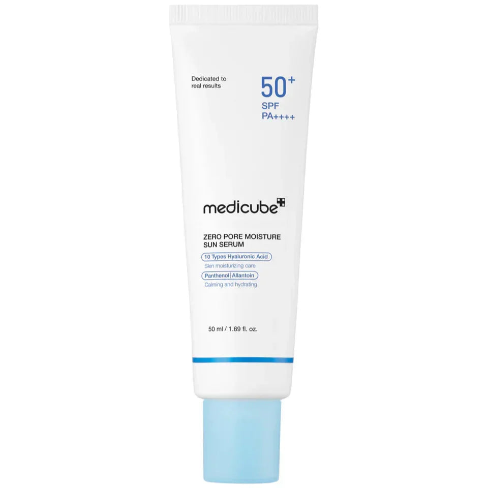 Medicube Zero Pore Moisture Sun Serum SPF50+ PA++++ 50ml | Hydrating Sunscreen for Daily UV Protection