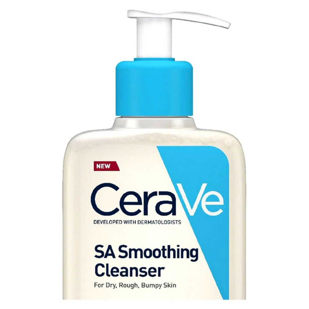 CeraVe SA Smoothing Cleanser| rough dry and bumpy skin